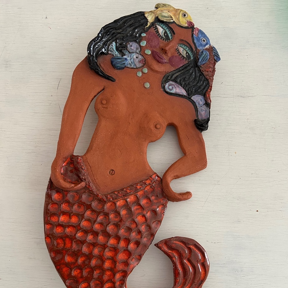 Art Pottery Mermaid